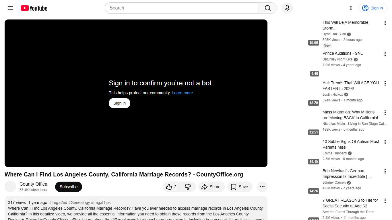 Where Can I Find Los Angeles County, California Marriage Records? - CountyOffice.org - YouTube
